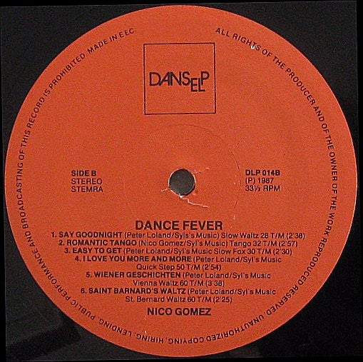 Nico Gomez - Dance Fever