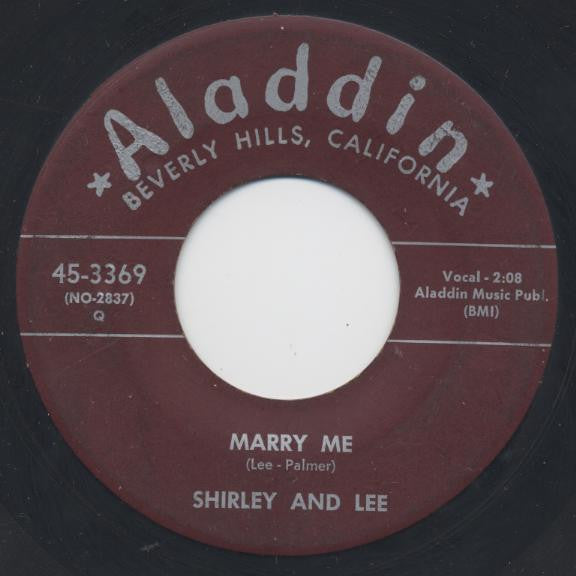 Shirley And Lee - I Want To Dance / Marry Me
