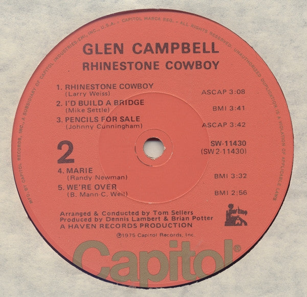 Glen Campbell - Rhinestone Cowboy