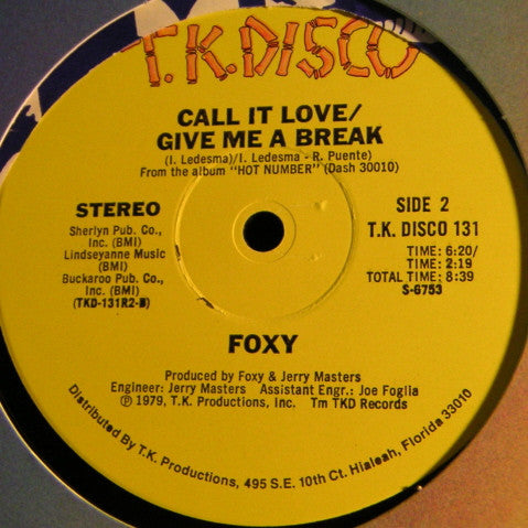 Foxy - Hot Number