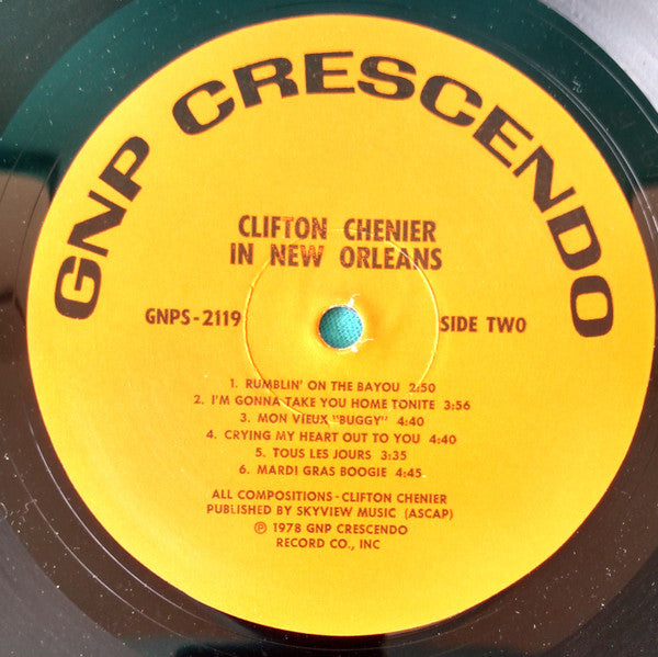 Clifton Chenier And His Red Hot Louisiana Band - In New Orleans