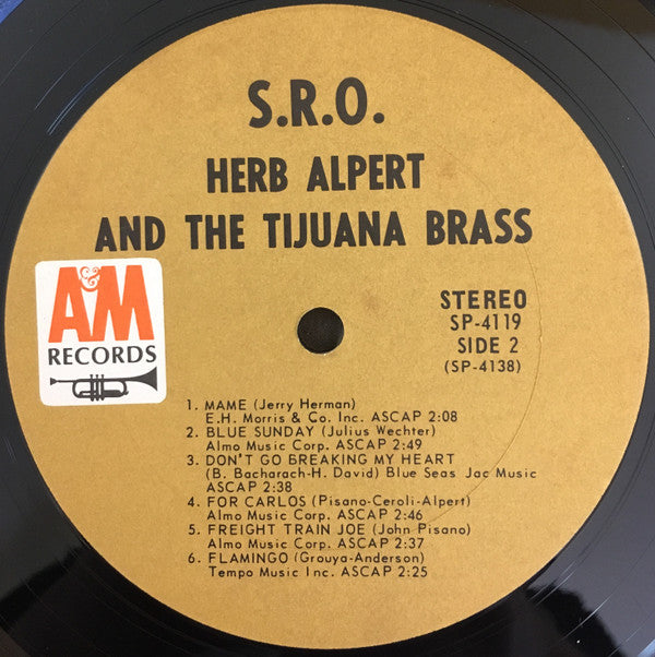 Herb Alpert & The Tijuana Brass - S.R.O.