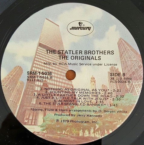 Statler Brothers, The - The Originals