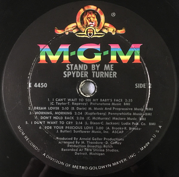 Spyder Turner - Stand By Me