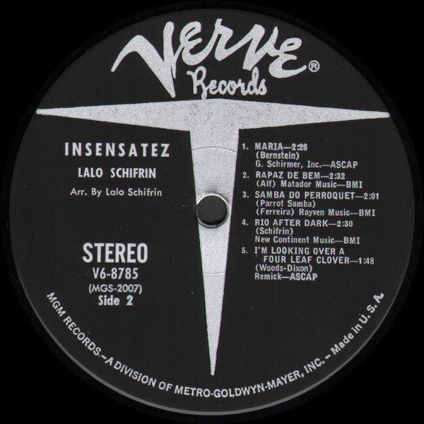 Lalo Schifrin - Insensatez