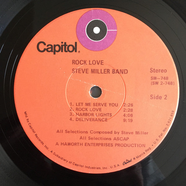 Steve Miller Band - Rock Love