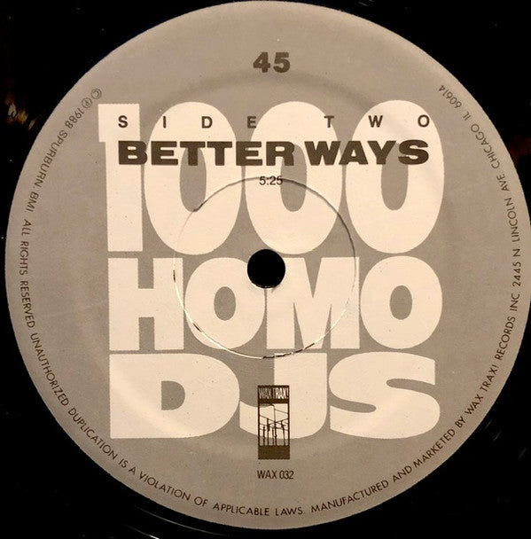 1000 Homo DJs - Apathy
