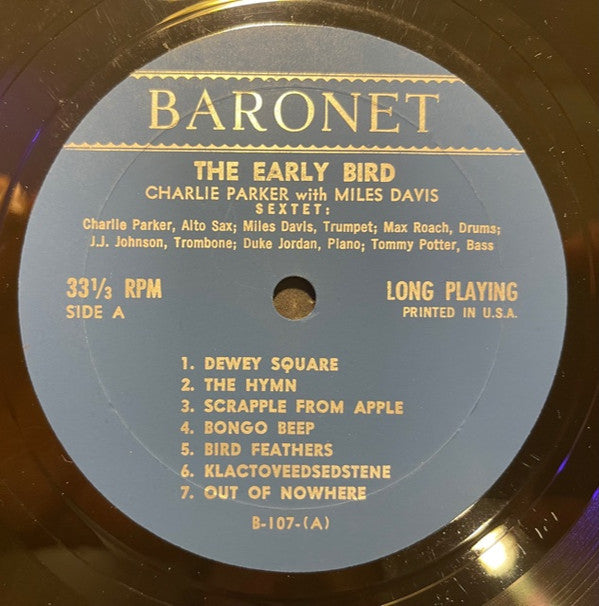 Charlie Parker With Miles Davis - The Early Bird