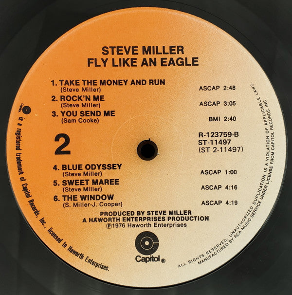 Steve Miller Band - Fly Like An Eagle