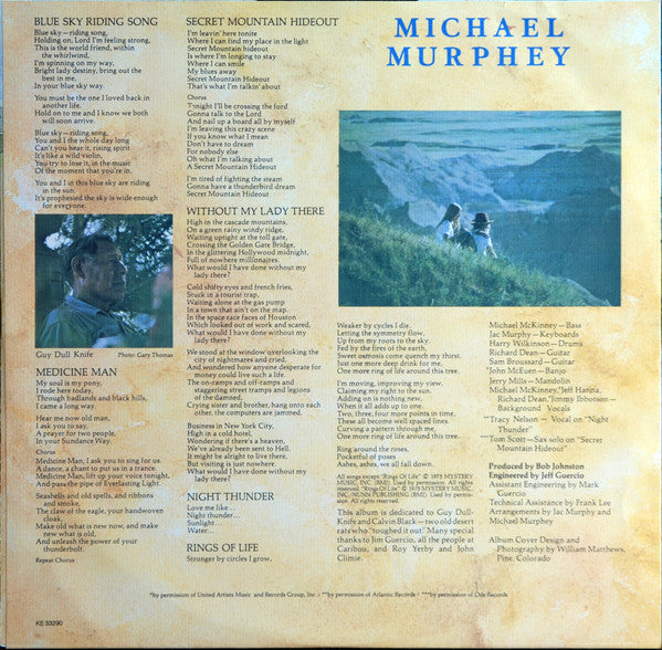 Michael Martin Murphey - Blue Sky · Night Thunder