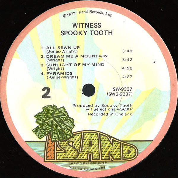 Spooky Tooth - Witness