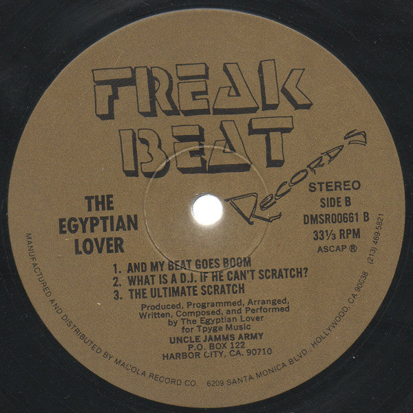 Egyptian Lover - Egypt, Egypt