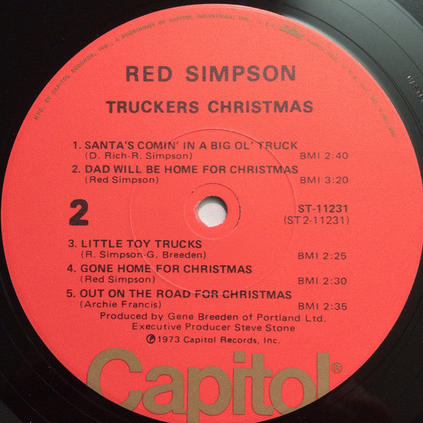 Red Simpson - Truckers' Christmas