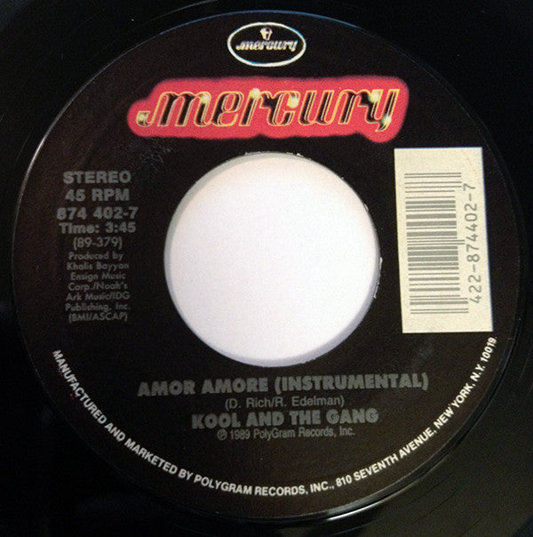 Kool & The Gang - Raindrops / Amor Amore