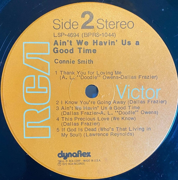 Connie Smith - Ain't We Havin' Us A Good Time
