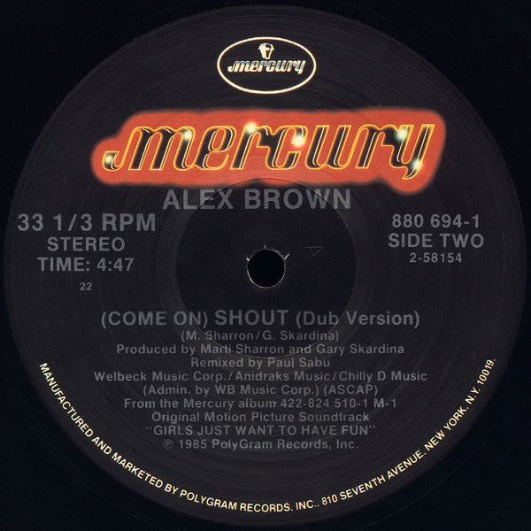 Alex Brown - (Come On) Shout