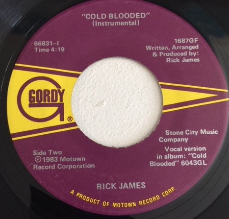 Rick James - Cold Blooded