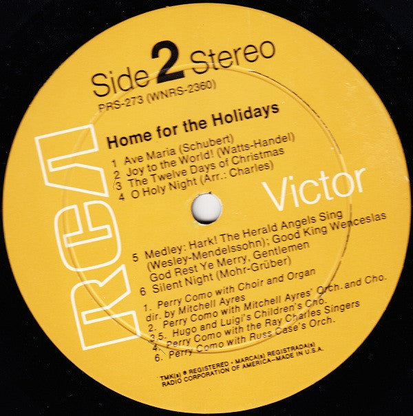 Perry Como - Home For The Holidays