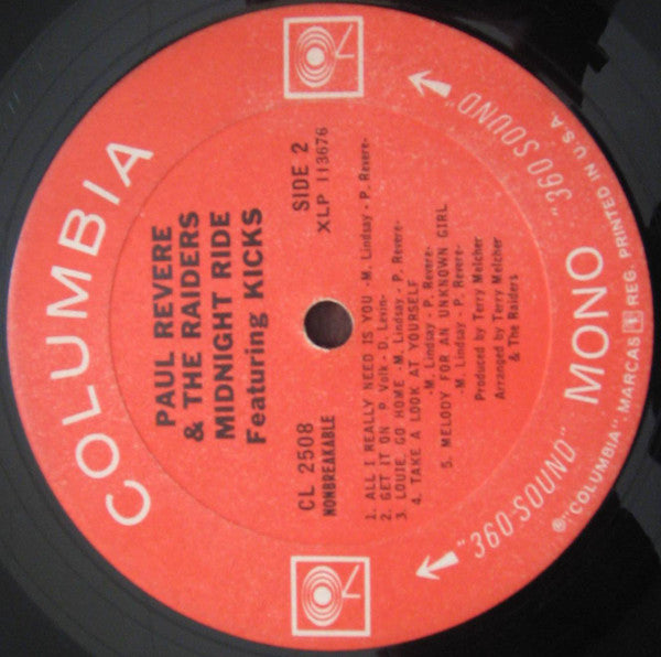 Paul Revere & The Raiders - Midnight Ride