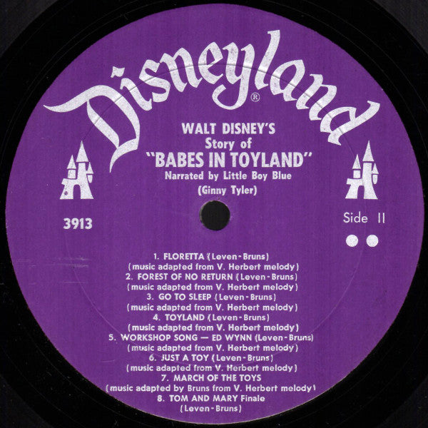 Unknown Artist - Walt Disney's Story And Songs From Babes In Toyland