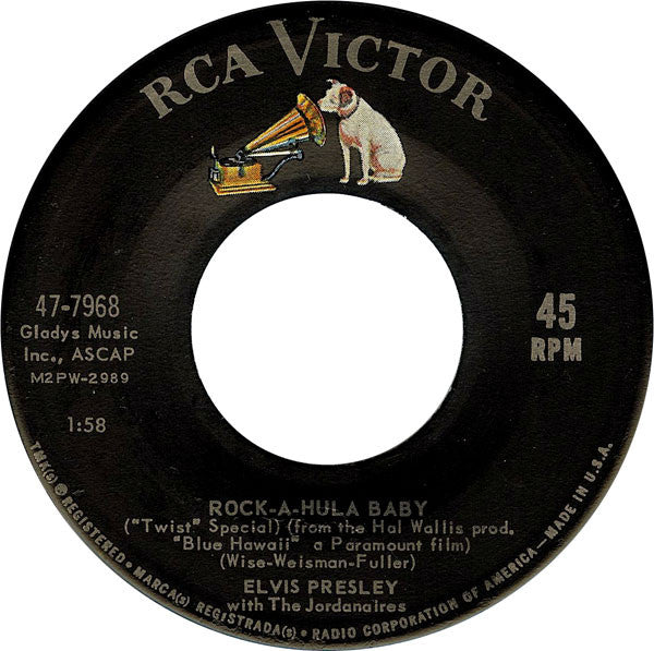 Can't Help Falling In Love / Rock-A-Hula Baby