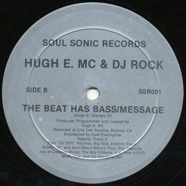 Hugh EMC & DJ Rock - It's The Game / The Beat Has Bass