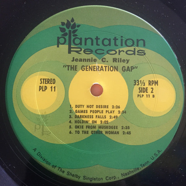 Jeannie C. Riley - The Generation Gap