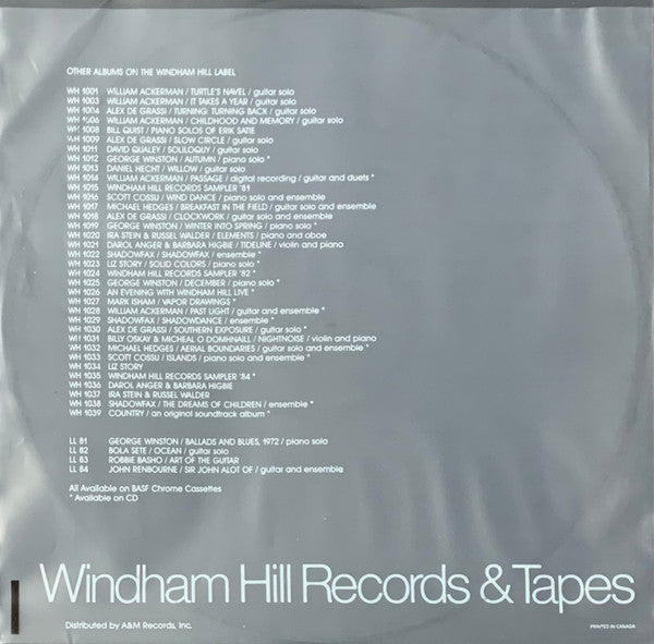George Winston - Ballads And Blues 1972