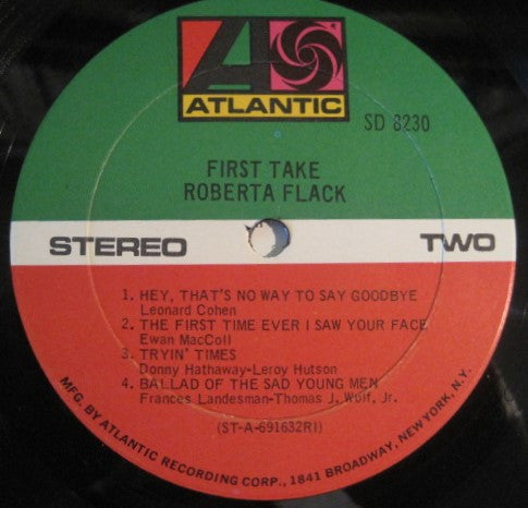 Roberta Flack - First Take