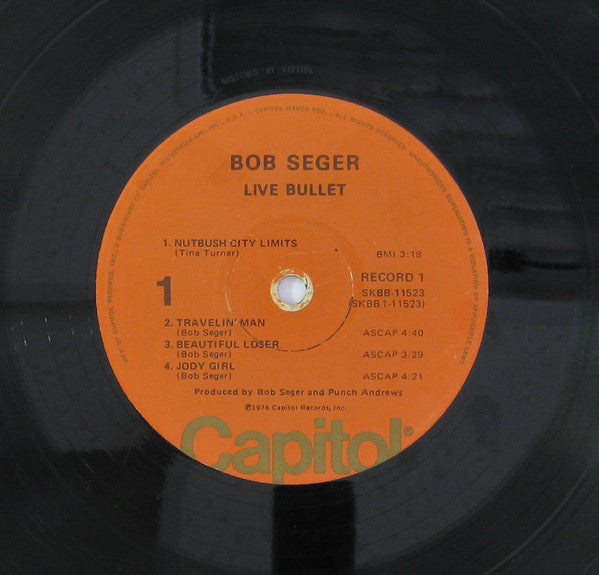 Bob Seger And The Silver Bullet Band - Live Bullet