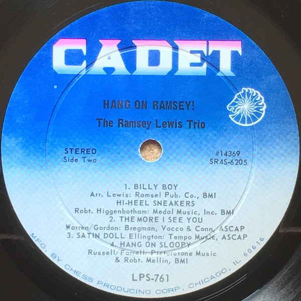 Ramsey Lewis Trio, The - Hang On Ramsey!