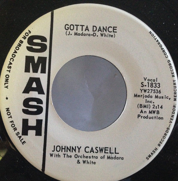 Johnny Caswell With Orchestra Of Madara & White - Gotta Dance / At The Shore