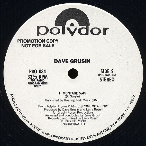 Dave Grusin - Catavento
