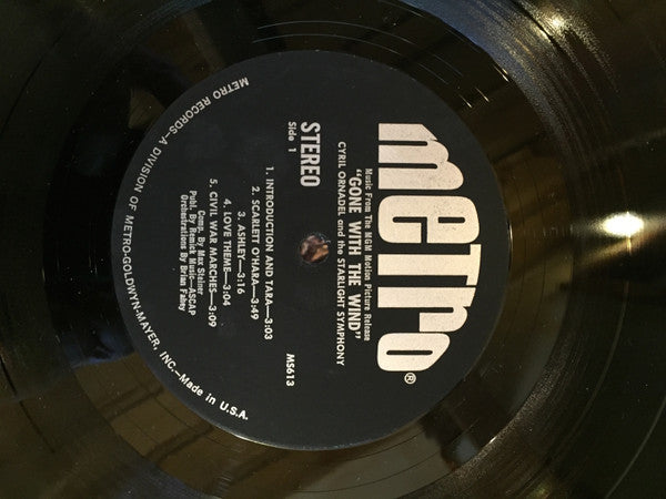 Starlight Orchestra, The - Music From The MGM Motion Picture Release "Gone With The Wind"