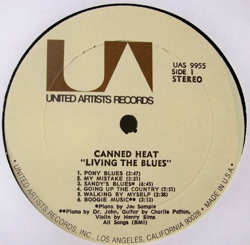 Canned Heat - Living The Blues