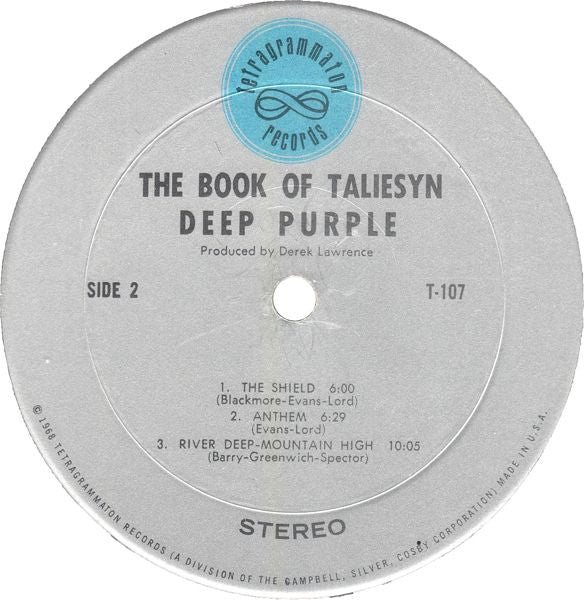 Deep Purple - The Book Of Taliesyn
