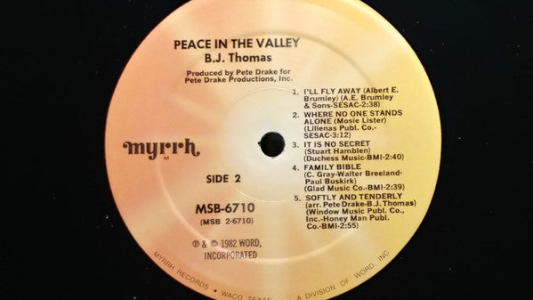 Peace In The Valley
