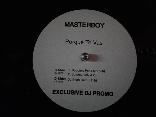 Masterboy - Porque Te Vas