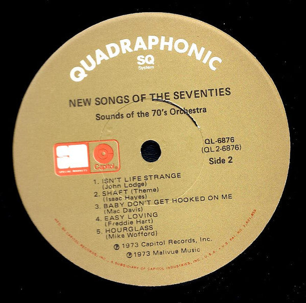 Sounds Of The 70's Orchestra - New Songs Of The Seventies