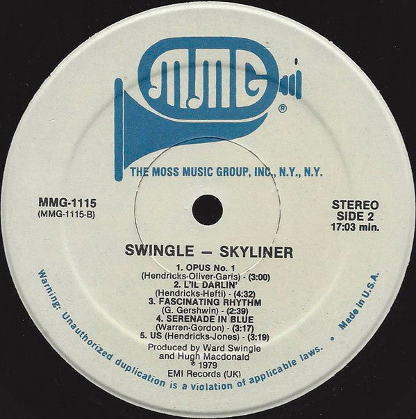 New Swingle Singers, The - Swingle Skyliner