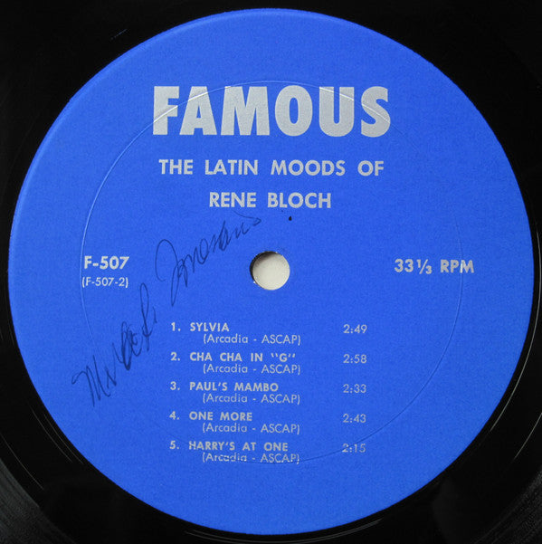 Rene Bloch - The Latin Moods Of Rene Block
