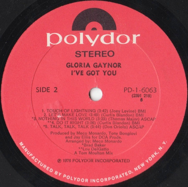 Gloria Gaynor - I've Got You