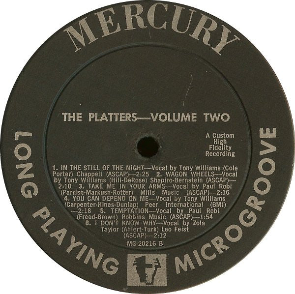 Platters, The - Volume Two
