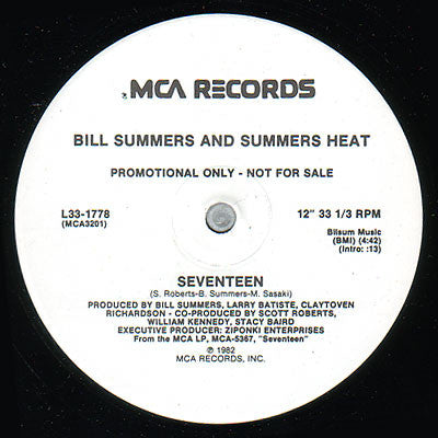 Bill Summers & Summers Heat - Seventeen