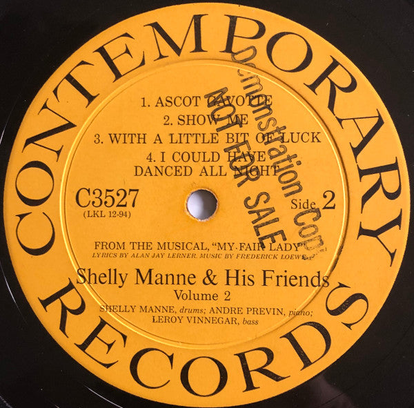 Shelly Manne & His Friends - Modern Jazz Performances From The Hit Musical 'My Fair Lady'