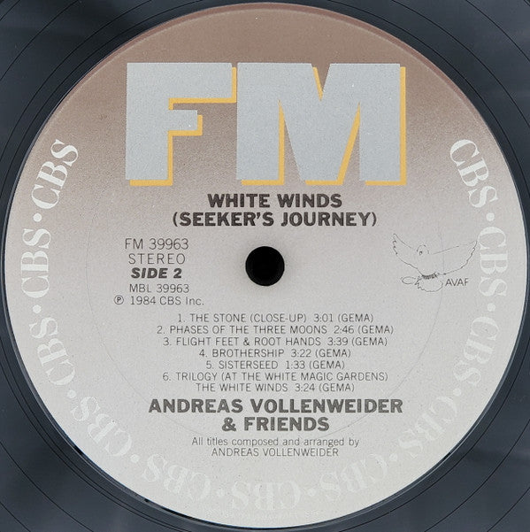Andreas Vollenweider - White Winds (Seeker's Journey)