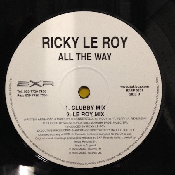 Ricky Le Roy - All The Way
