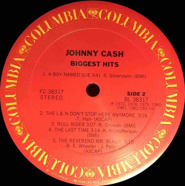 Johnny Cash - Biggest Hits