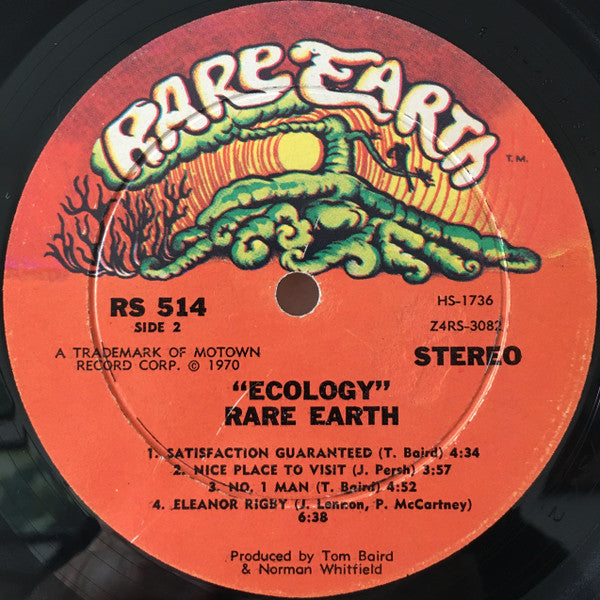 Rare Earth - Ecology