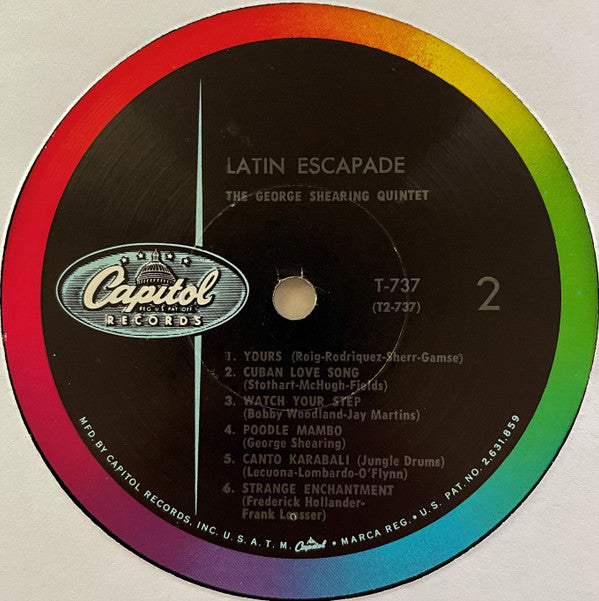 George Shearing Quintet, The - Latin Escapade